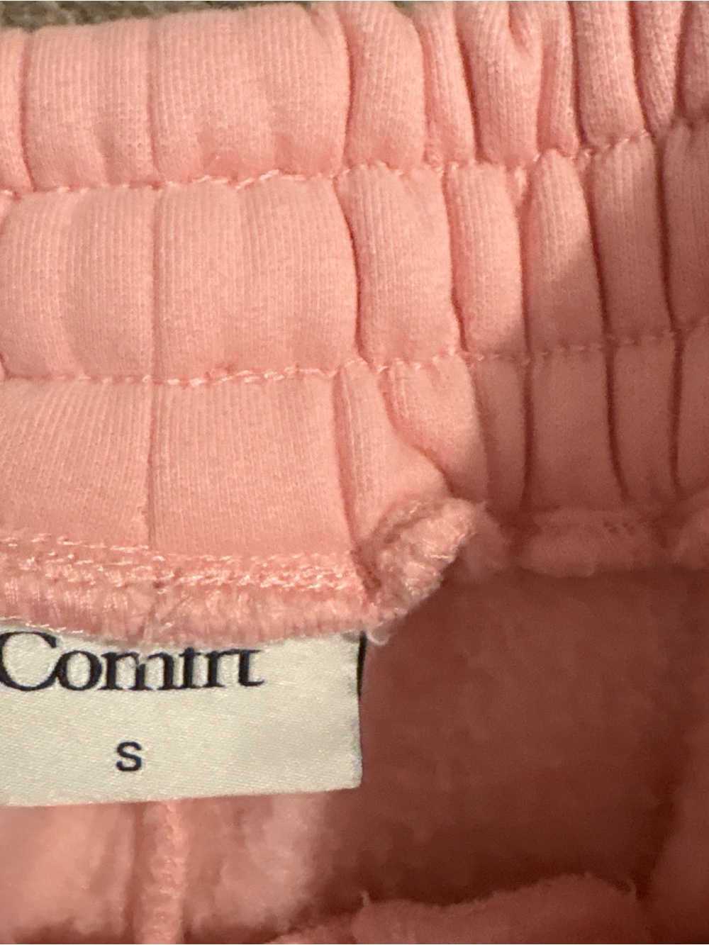 Comfrt Pastel Pink Sweatpants - Women's Track Joggers - Picture 7 of 8